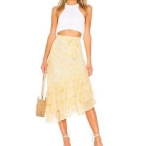 HOUSE OF HARLOW x Revolve Ali floral skirt size Small